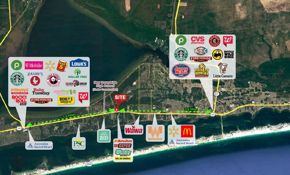6000 Gulf Breeze Pky, Gulf Breeze, FL à vendre - Photo de l’immeuble – Image 3 sur 4