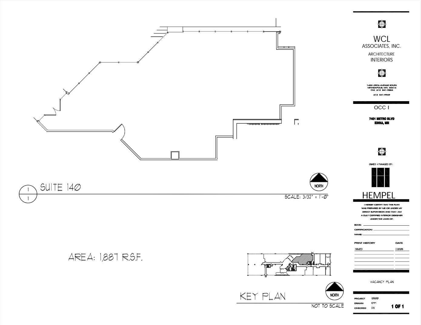 7401 Metro Blvd, Edina, MN à louer Plan d’étage– Image 1 sur 1