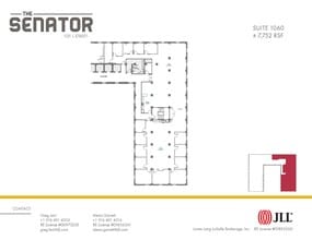 1121 L St, Sacramento, CA à louer Plan d’étage– Image 2 sur 2