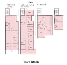 1010 E North St, Greenville, SC à louer Plan d’étage– Image 1 sur 13