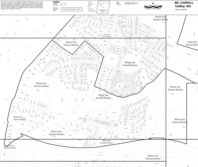 1517 Ridgeside Dr, Mount Airy, MD à louer - Plan cadastral – Image 3 sur 3