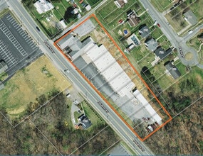 710 4th St, Shenandoah, VA - Vue aérienne vue de carte