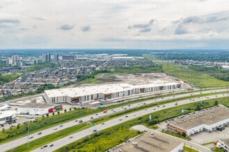 Crt Corporatif Laval, Laval, QC - Vue aérienne vue de carte