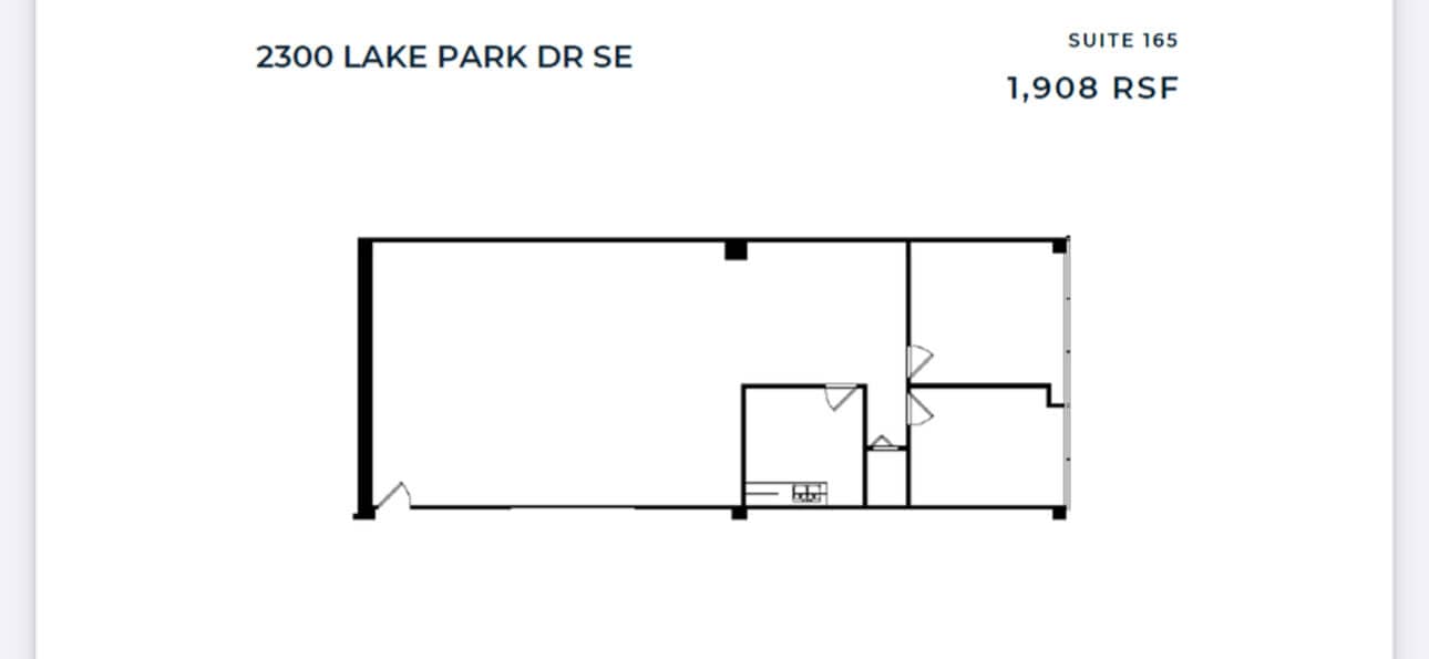 2300 Lake Park Dr SE, Smyrna, GA à louer Plan d’étage– Image 1 sur 1