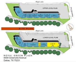 8499 Greenville Ave, Dallas, TX à louer Plan de site– Image 1 sur 1
