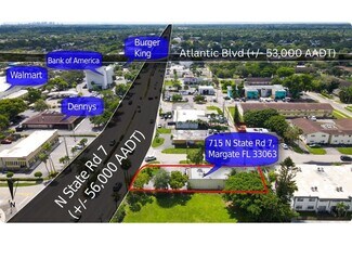 Plus de détails pour 715 N State Road 7, Margate, FL - Local commercial à vendre