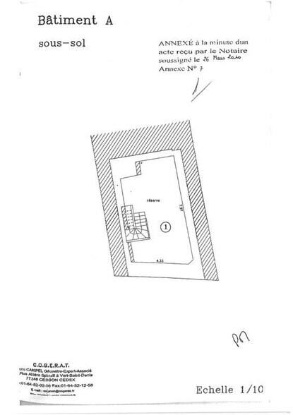Local commercial dans Melun à vendre - Plan d’étage – Image 3 sur 5