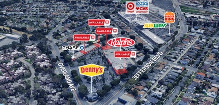 10774 Jefferson Blvd, Culver City, CA - Vue aérienne  vue de carte