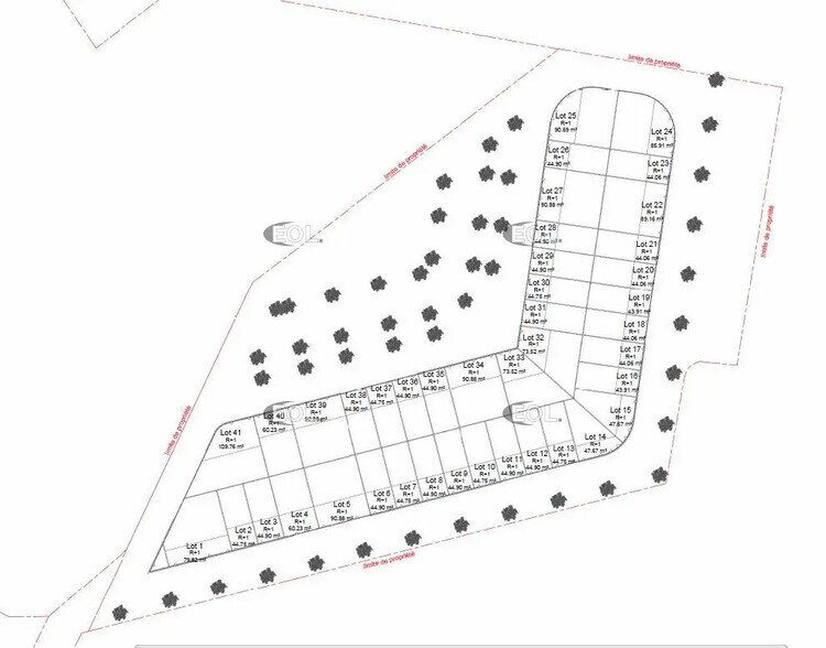 Local d'activités dans Le Pontet à vendre - Plan de site – Image 3 sur 3