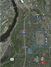 445 Etna St, Saint Paul, MN - VUE AÉRIENNE  vue de carte