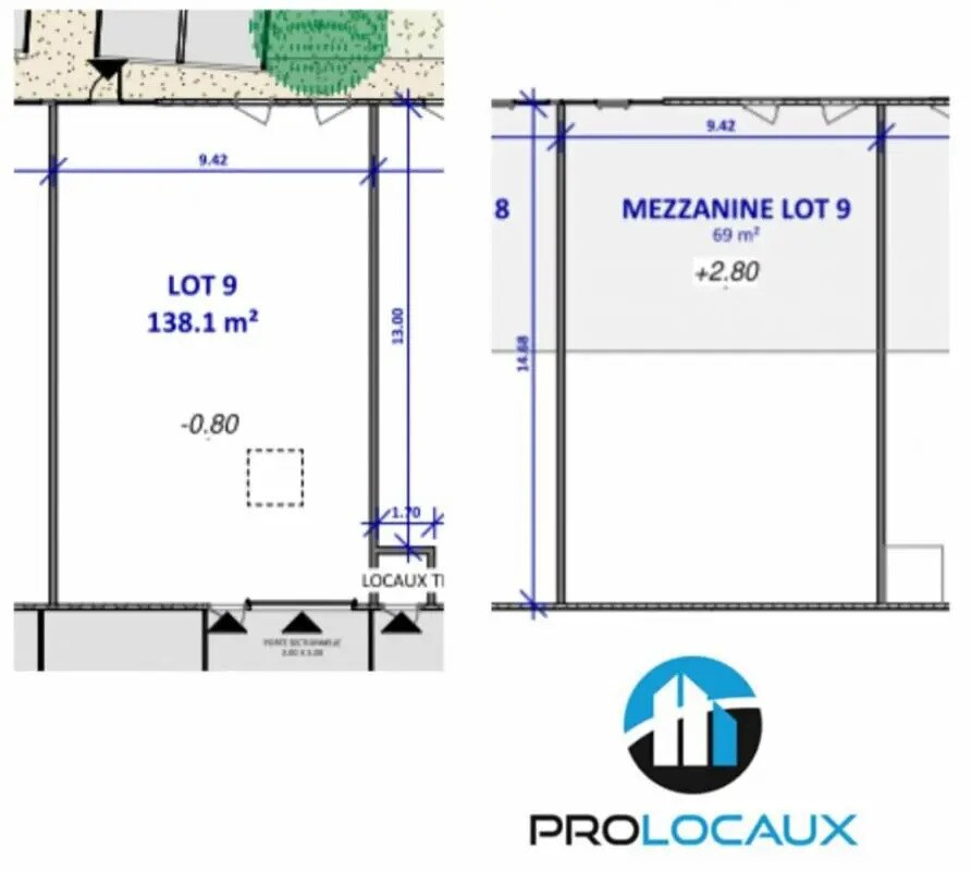 Local d’activités dans Apprieu à louer Photo de l’immeuble– Image 1 sur 13