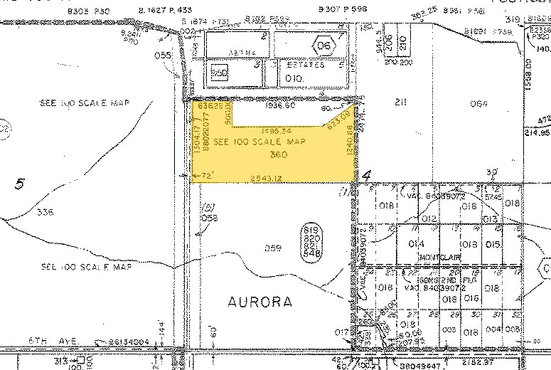 26500 E 10th Ave, Aurora, CO à vendre - Plan cadastral – Image 2 sur 2
