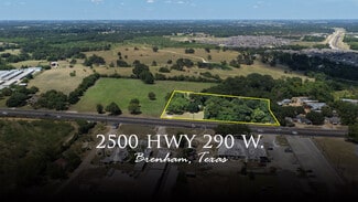 Plus de détails pour 2500 Highway 290 W, Brenham, TX - Terrain à vendre