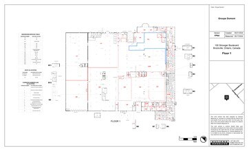 100 Strowger Blvd, Brockville, ON à louer Plan de site– Image 1 sur 1