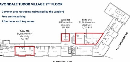 122 N Avondale Rd, Avondale Estates, GA à louer Plan d’étage– Image 1 sur 1