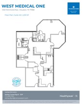 12121 Richmond Ave, Houston, TX à louer Plan de site– Image 1 sur 2