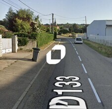 420 Route De Bougé, Sonnay, ISE - Vue aérienne vue de carte