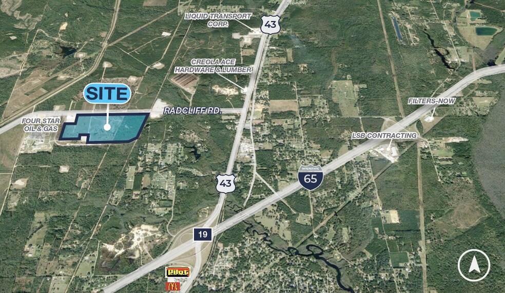 1100 Radcliff Rd, Creola, AL à vendre - Photo de l’immeuble – Image 2 sur 6