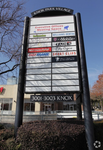 3001 Knox St, Dallas, TX à louer - Photo de l’immeuble – Image 3 sur 3