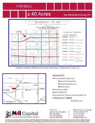 Plus de détails pour 14000 Wintergreen Rd, Pinon Hills, CA - Terrain à vendre