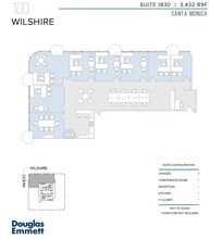 100 Wilshire Blvd, Santa Monica, CA à louer Plan d’étage– Image 1 sur 1