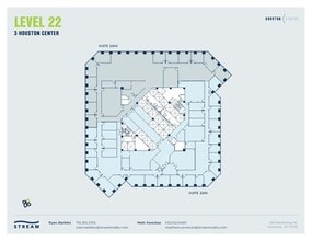 1301 McKinney St, Houston, TX à louer Plan d’étage– Image 1 sur 1