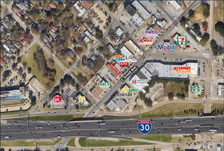 5421-5427 E Grand Ave, Dallas, TX - VUE AÉRIENNE  vue de carte