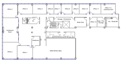 2170 S Parker Rd, Denver, CO à louer Plan d’étage– Image 2 sur 5