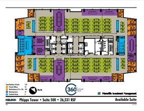 3438 Peachtree Rd NE, Atlanta, GA à louer Plan d’étage– Image 1 sur 2