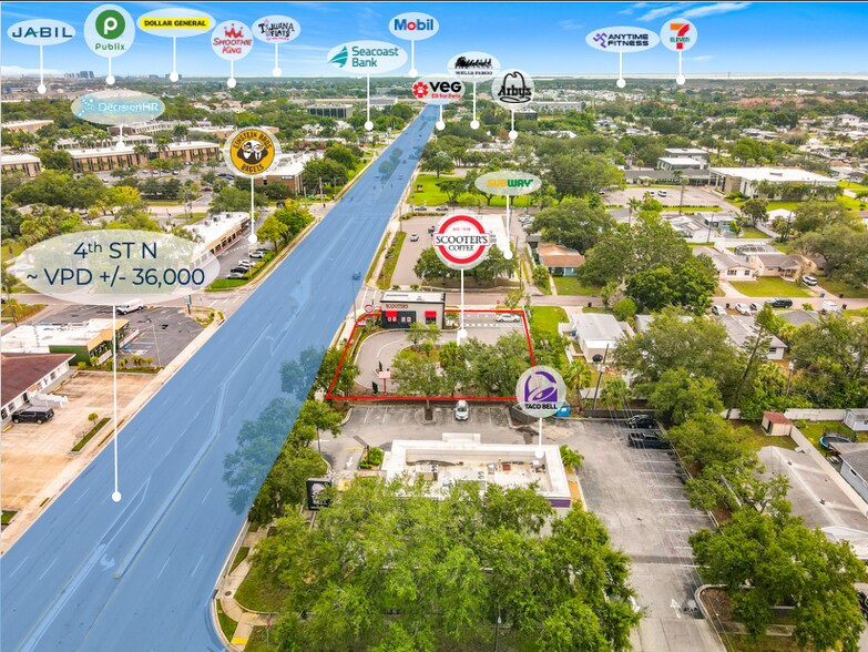 9299 4th St N, Saint Petersburg, FL à vendre - Photo de l’immeuble – Image 1 sur 6