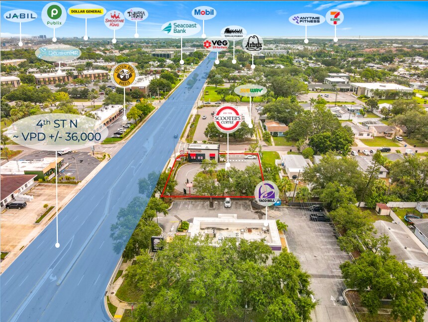 9299 4th St N, Saint Petersburg, FL à vendre Photo de l’immeuble– Image 1 sur 7