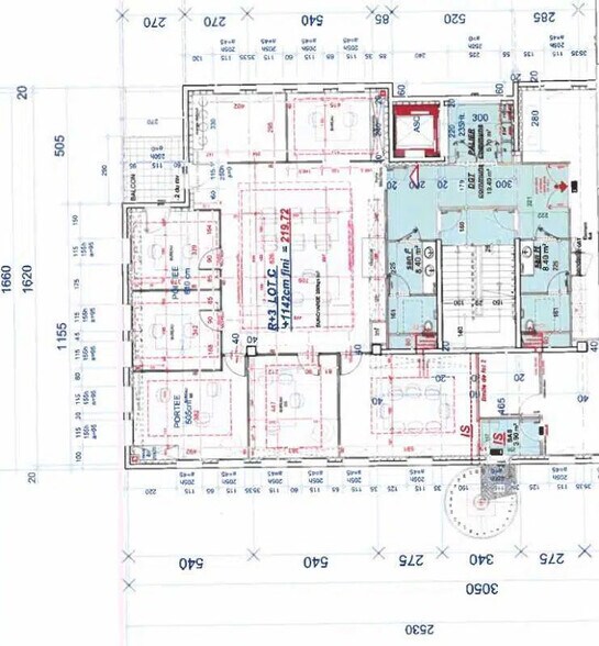 Bureau dans Saint-Priest à louer - Plan d’étage – Image 3 sur 3