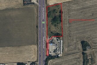 Tempsford Rd, Sandy, BDF - Vue aérienne vue de carte