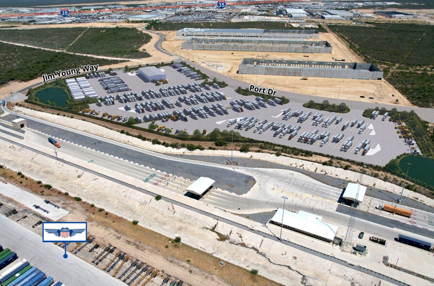 12101 Jim Young Way, Laredo, TX à louer - Photo de l’immeuble – Image 2 sur 4