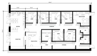 13722 N Bryant Ave, Edmond, OK à louer Plan d’étage– Image 2 sur 2