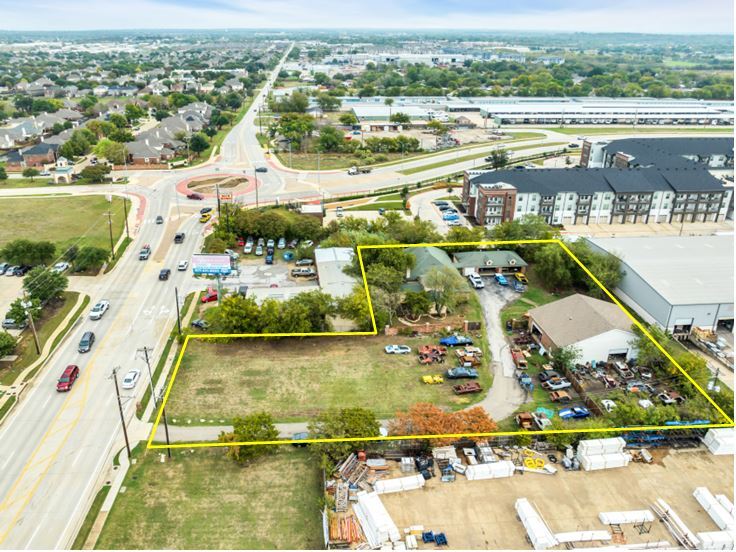 4116-4124 Keller Hicks Rd, Fort Worth, TX à vendre - Aérien – Image 3 sur 8