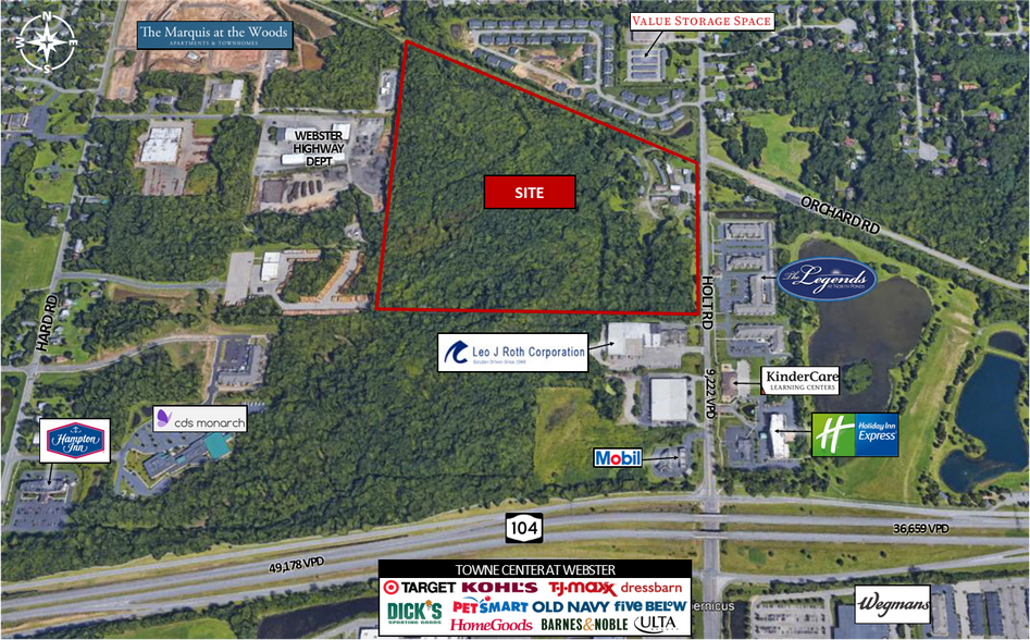 799 Holt Rd, Webster, NY à vendre - Aérien – Image 1 sur 3