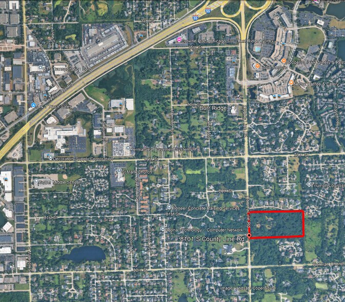 8101 S County Line Rd, Burr Ridge, IL à vendre - Photo de l’immeuble – Image 2 sur 3