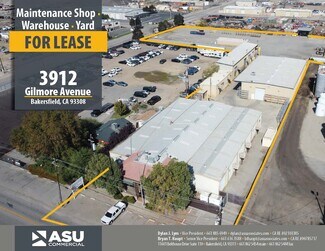 Plus de détails pour 3912 Gilmore Ave, Bakersfield, CA - Industriel/Logistique à louer