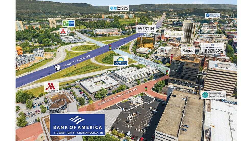 110 W 10th St, Chattanooga, TN à vendre - Photo de l’immeuble – Image 2 sur 4