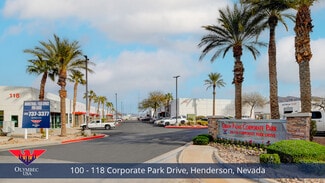 Plus de détails pour 102 Corporate Park Dr, Henderson, NV - Industriel/Logistique à louer