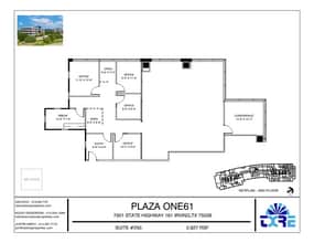 7301 N State Highway 161, Irving, TX à louer Plan d’étage– Image 1 sur 1