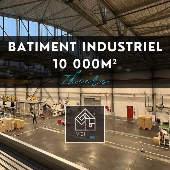 Local d'activités dans Thiers à vendre - Photo de l’immeuble – Image 1 sur 5