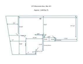217 Wisconsin Ave, Waukesha, WI à louer Plan de site– Image 1 sur 1