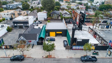 1318 N Highland Ave, Los Angeles, CA - Vue aérienne vue de carte - Image1