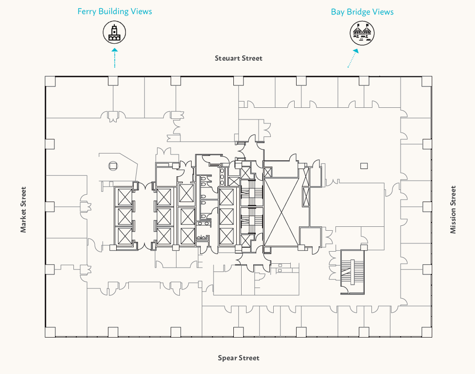 1 Market St, San Francisco, CA à louer Photo de l’immeuble– Image 1 sur 1