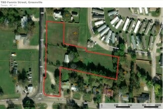 Plus de détails pour TBD Fannin st, Greenville, TX - Terrain à vendre