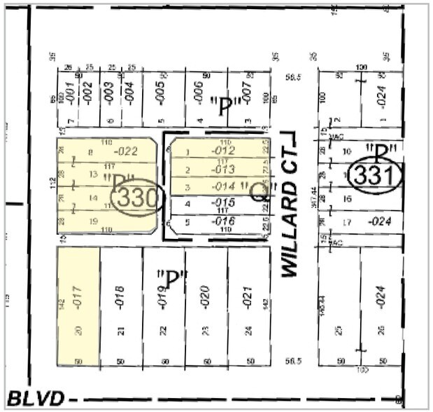 113 N Elizabeth St, Chicago, IL à louer - Plan cadastral – Image 2 sur 11