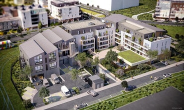 25 Boulevard Elisabeth Boselli, Angers, MEL - VUE AÉRIENNE vue de carte - Image1