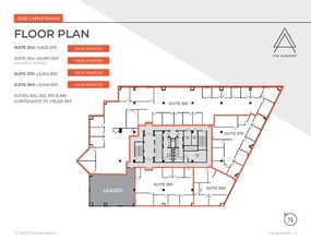 5200 Lankershim Blvd, North Hollywood, CA à louer Plan d’étage– Image 1 sur 1